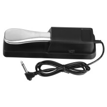 Piano Sustain Pedal with Natural Sustain Control, Low Noise and Durable Design for MIDI Keyboards