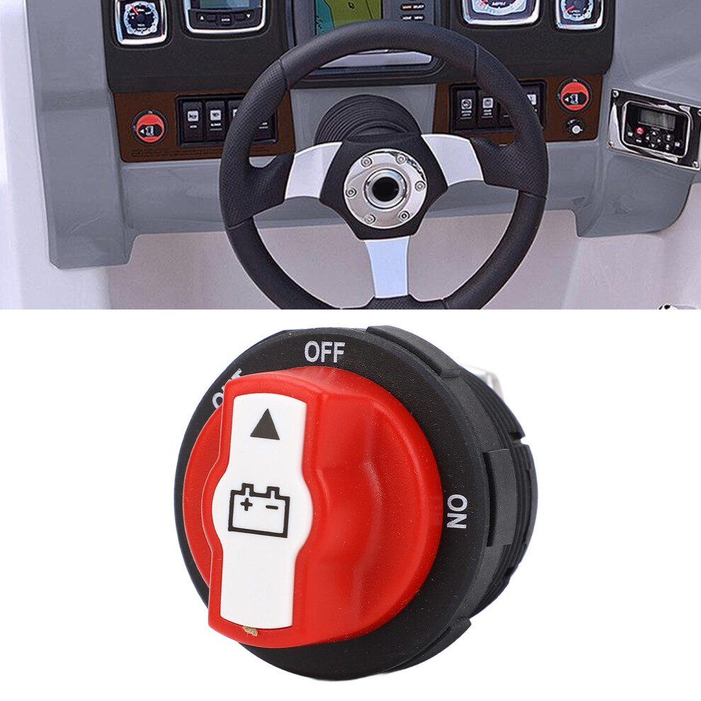 200A Waterproof Battery Disconnect Switch 12V-32V Heavy Duty 9341384934712