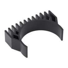 Dissipatore di calore in alluminio di alta qualità per motori elettrici K1, K1C e K1 Max, finitura nera