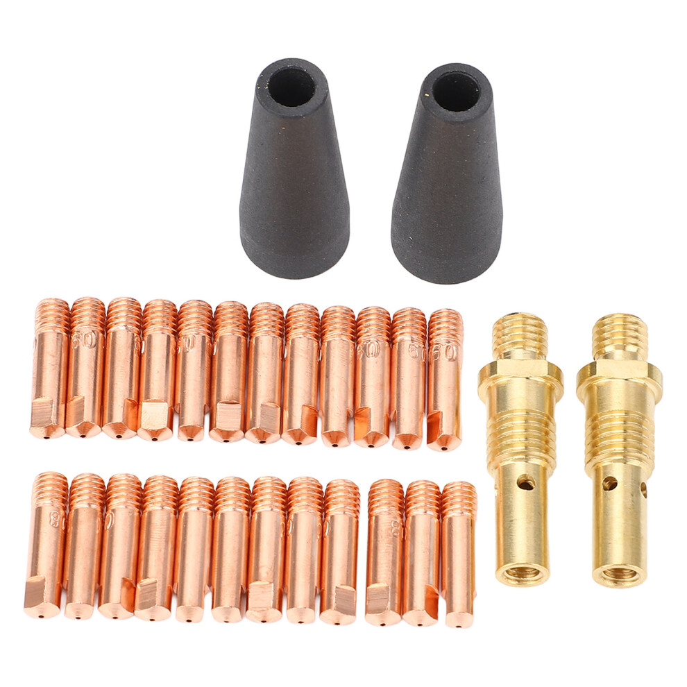 28Pcs Mig Welding Tips Set For Magnum 100L & More, 0.035In 8791384935379