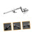 Cowbell Clamp for Bass Drum, Durable Cowbell Holder for Drum Kit, Quick and Secure Mount 3