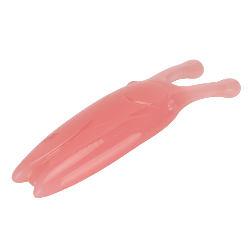 Pink Nose Massager & Gua Sha Nose Tool For Reducing Alar Puffiness Lightweight