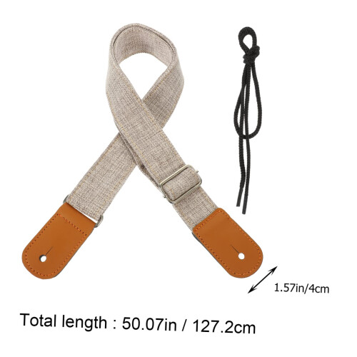 Ukulele Strap No Drill Durable Woven Shoulder Sling for Beginners Guitar Secure Playing Support 1