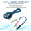 Lossless OFC Replacement Headphone Cable 6.5ft for Arctis 3/5/7 Pro 11