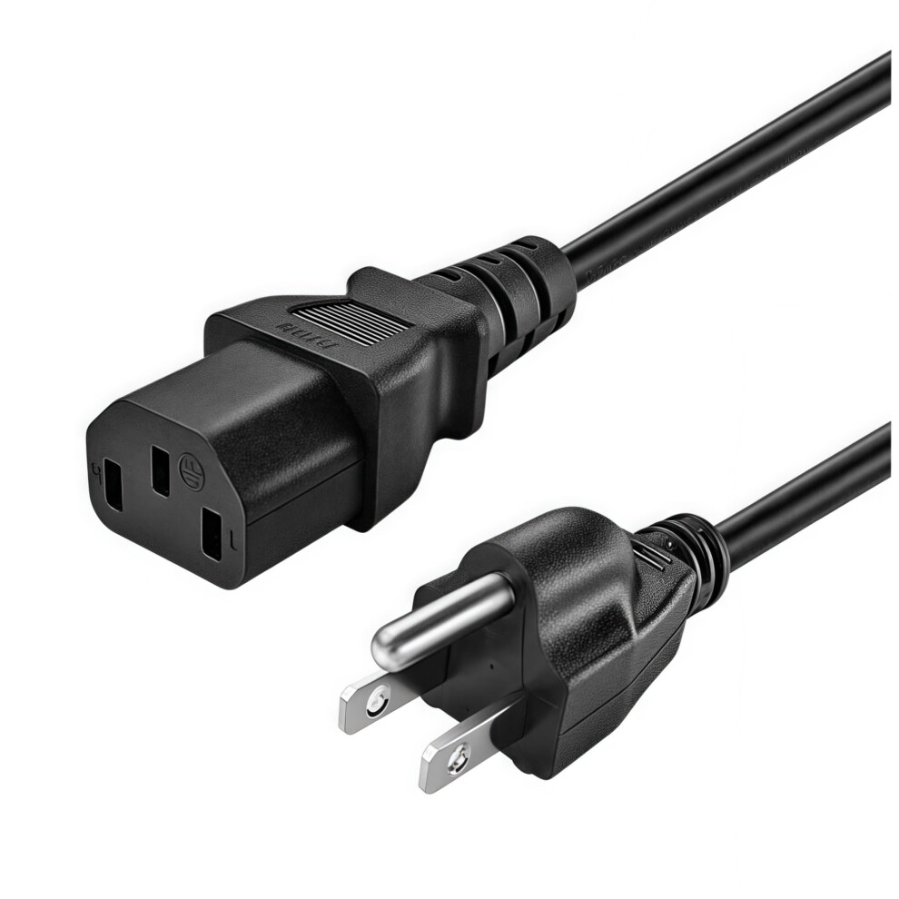 Power Cord Replacement 5Ft Ac Cable For Epson Projector Vs200 Vs210 Vs220 Vs310, Durable And Reliable 9330225105701