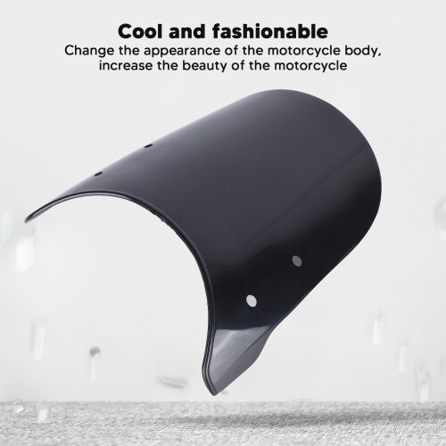 Motorcycle Windshield With Metal Iron Bracket