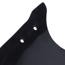 Black Metal Iron Motorcycle Windshield Shield