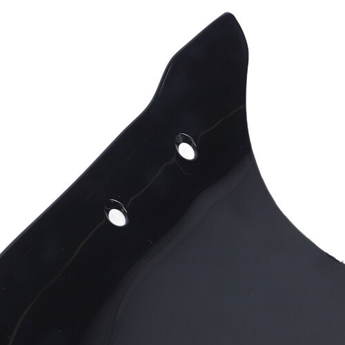 Black Metal Iron Motorcycle Windshield Shield