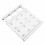 Closet Dividers White Adjustable Non-Perforated Steel 4