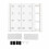 Closet Dividers White Adjustable Non-Perforated Steel 1