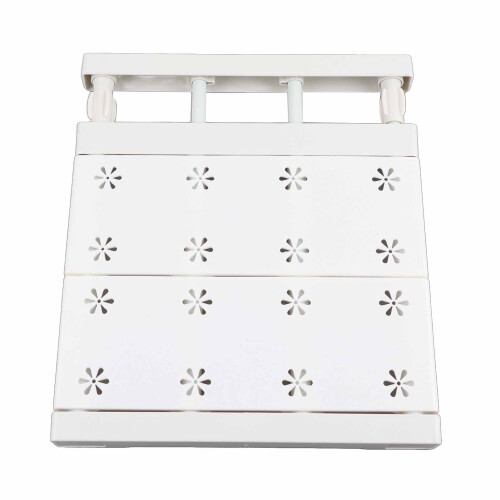 Closet Dividers White Adjustable Non-Perforated Steel 2