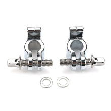 2Pcs Drum Clamp Connector Set for Cymbal Mounting – Secure Grip, Quick Setup, Universal Compatibility