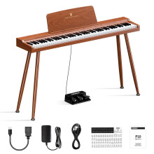 TERENCE P10 Piano Keyboard 88 Keys for Beginners, Students & Home Entertainment