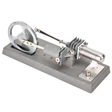 Stirling Engine Kit DIY Metal Hot Air Model for Education Science Project with Visible Operation