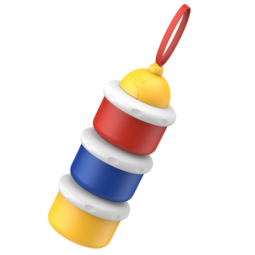 Portable Formula Dispenser with MoistureProof Sealing and Independent Compartments for Travel