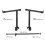 Keyboard Stand Extension Adjustable 42‑75cm Universal Second Tier Riser for Electronic Organ 5