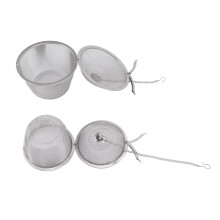 2pcs Stainless Steel Mesh Tea Balls, 8.5cm & 11cm Long Hook Chain