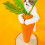 Vivid Carrot Shape Cat Scratch Post – Soft, Durable Sisal Mat 5