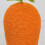 Vivid Carrot Shape Cat Scratch Post – Soft, Durable Sisal Mat 6