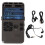 Mp3Player Integrated Voice Recorder With Timed Recording Function And USB Flash Drive Capability For Students And Writers Featuring Professional 1