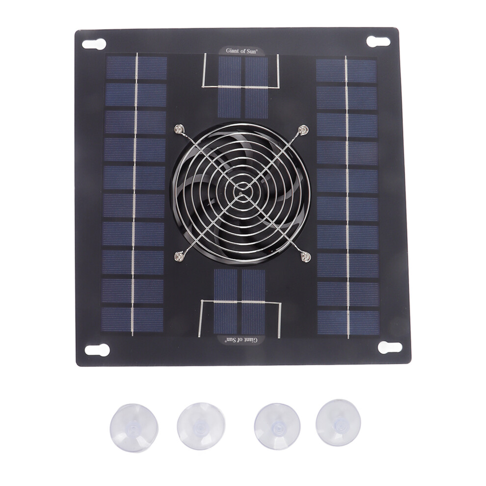 Solar Exhaust Fan With Monocrystalline Panel 9058772675071