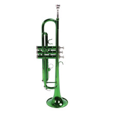 3 Tone Green Bb Trumpet Starter Set
