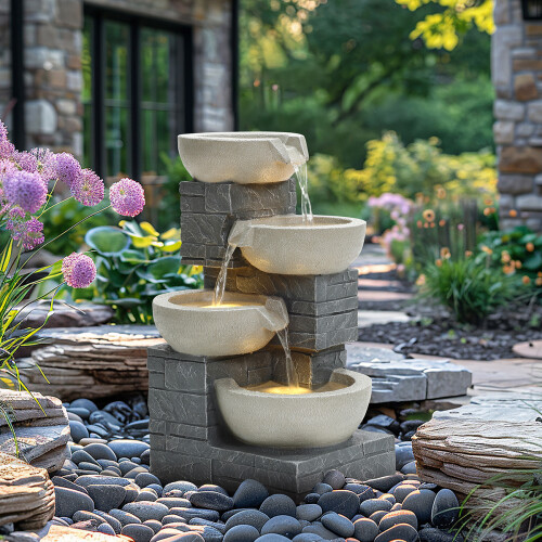 Charles Bentley Charles Bentley 4 Tier Cascading Water Feature 1