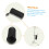 2Pack Waterproof Oxford Drumstick Holder Bag with Shoulder Strap for Drummers 2