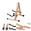 Wooden Multi Guitar Stand Rack with Stable Support and Scratch Finish for Organized Display 2