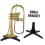 Clarinet and Oboe Stand with Stable Support, Durable Oxygencopper MultiInstrument Holder 4