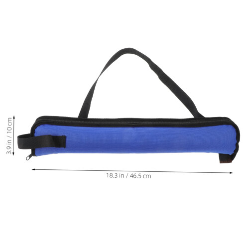 Drumstick Bag with Adjustable Strap, Durable Oxford Cloth Case, Spacious Interior for Drummers 1