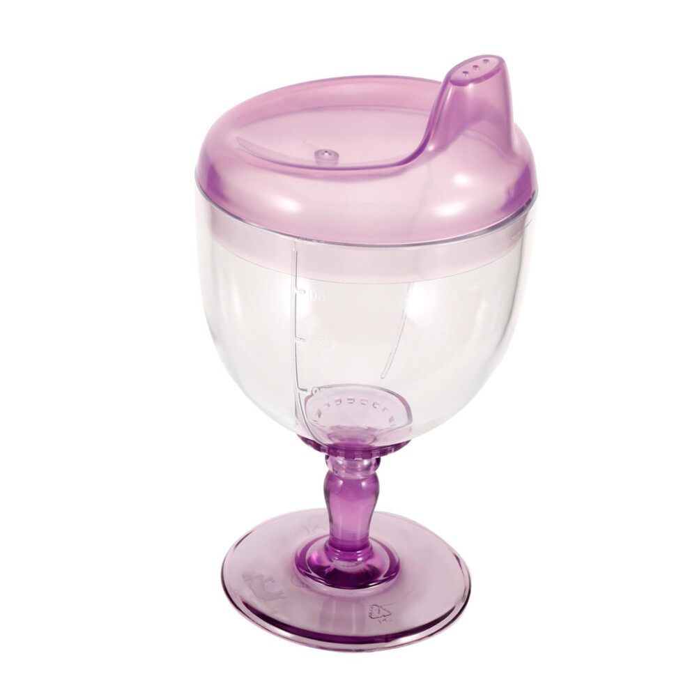Toddler Sippy Cup with LeakResistant Goblet Style and Ergonomic Grip for Boys and Girls Training