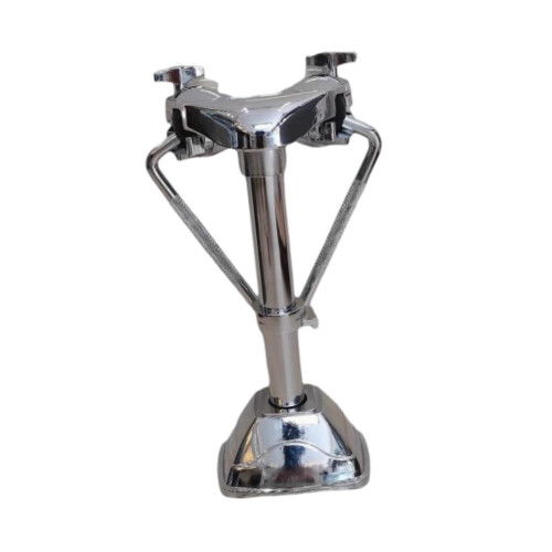 Drum Tom Holder Universal Double Mount with Metal Clamp for Drum Set Stable Adjustable Support