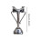 Drum Tom Holder Universal Double Mount with Metal Clamp for Drum Set Stable Adjustable Support 3