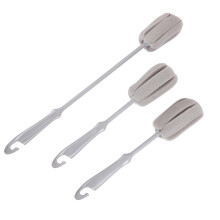 Bottle Cleaning Brush Set with Long Handle, Baby Bottle and Glass Cup Cleaning Kit 3Pcs Scratch Sponges