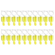 20 Pack Baby Bottle Brush Set with Soft Sponge Heads and Nipple Cleaner for Easy Storage