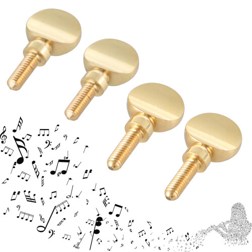 2Pcs Saxophone Neck Screw Set for Secure Connection, Precision Fit, Durable Replacement Parts 1