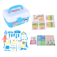 Doctor Play Set Featuring Pretend Play Medical Kit Stethoscope Toy Costume Realistic Sound Effects Light Emitting Tools Educational Playset Safe And
