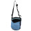 Auffangsicherer Pferdefutterbeutel, Mesh-Nase, 24x24cm, Blau 1