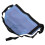 Auffangsicherer Pferdefutterbeutel, Mesh-Nase, 24x24cm, Blau 9
