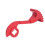 1/10 RC NB4 Télécommande Volant Gâchette Rouge 13