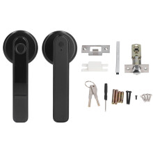 ZINC ALLOY Smart Lock Fingerprint Recognition Kids Olders Protection Privacy Door Lever Bluetooth Connection USB Power Supply Wireless CarPlay