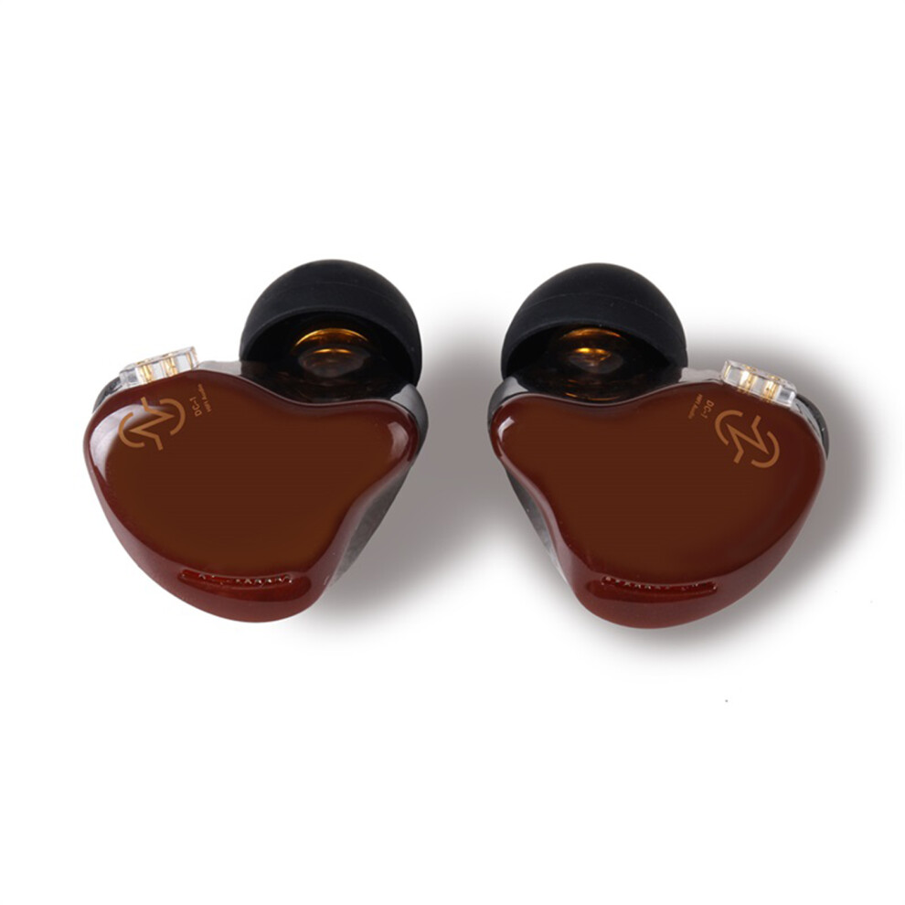 Ccz Noise Cancelling In-Ear Earphones 1Dd Driver Hi-Fi Stereo & Brown/Black 4671384948644