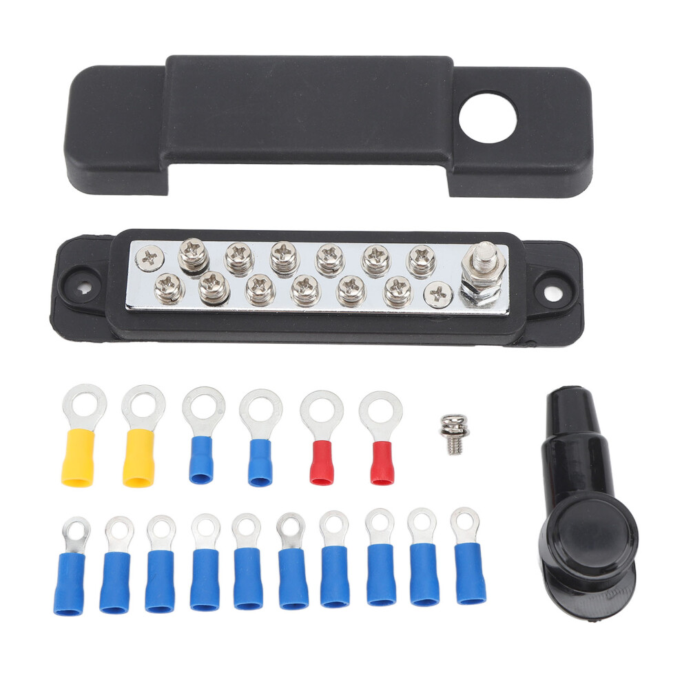 High Temperature Resistance Power Distribution Block, Marine Bus Bar With Silicone Protective Cover For Reliable Circuit Connection In Automotive And 9009879073017
