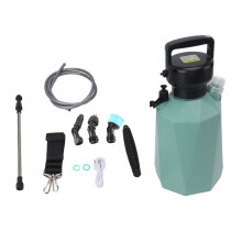Battery Sprayer5L Electric Garden Sprayer with USB Rechargeable Handle Fine Mist Adjustable Nozzles Retractable Wand Multi-Purpose Sprayer for