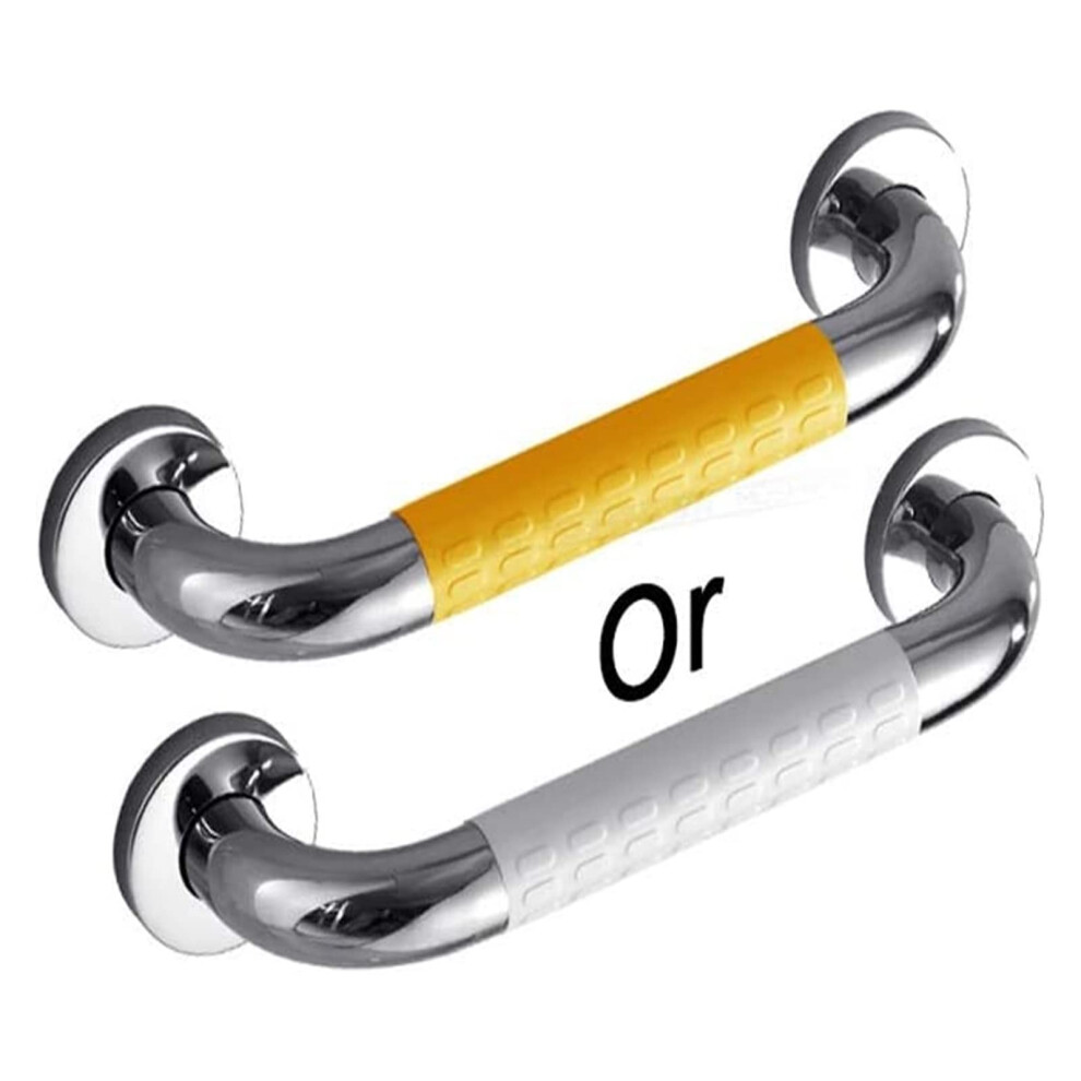 Grab Bars for Bathroom Chrome Stainless Steel AntiSlip Safety Handrail with Sturdy Wall Mount