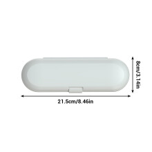 Electric Toothbrush Head Travel Protection Case - Compact Waterproof Storage