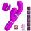 PRETTY LOVE - MULTIFUNCTION G-SPOT VIBRATOR FUCHSIA 4