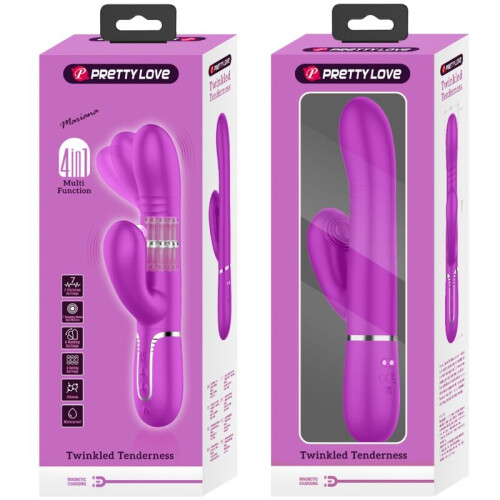 PRETTY LOVE - MULTIFUNCTION G-SPOT VIBRATOR FUCHSIA 1
