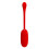 PRETTY LOVE - JULIUS WATERPROOF-RECHARGEABLE VIBRATING EGG RED 1